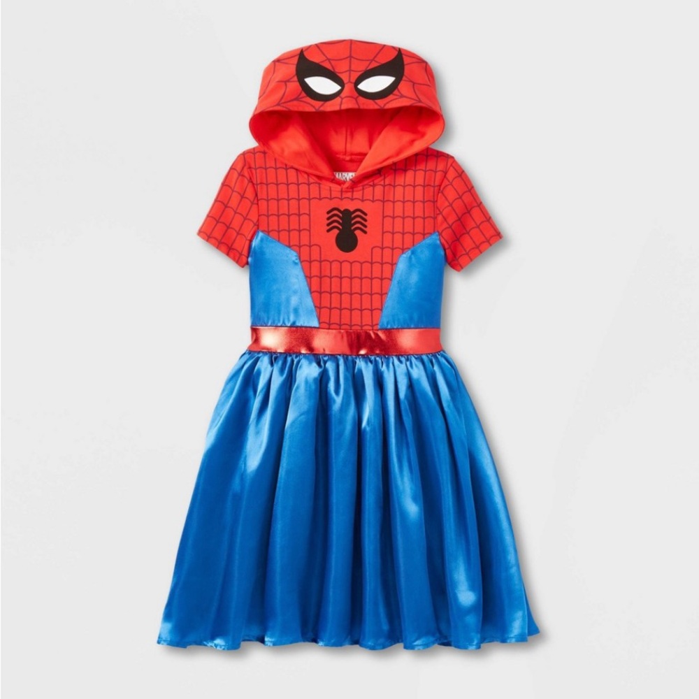 NEW Girls’ Spider-Man Dress, size XXL